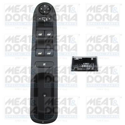 Switch, window regulator